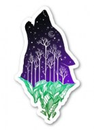 Night Sky Wolf-MM
